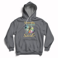 Dragonflies Are The Guardians Of The Soul Embrace Change Hoodie - Wonder Print Shop