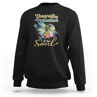 Dragonflies Are The Guardians Of The Soul Embrace Change Sweatshirt - Wonder Print Shop