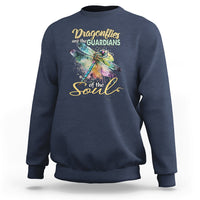 Dragonflies Are The Guardians Of The Soul Embrace Change Sweatshirt - Wonder Print Shop