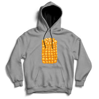 Corn Halloween Costume Funny Foodie Farmer Men Women Kids Hoodie - Wonder Print Shop