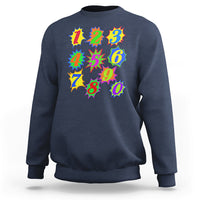 Number Day Math Day Numbers Costume Let's Have Fun With The Numbers Sweatshirt - Wonder Print Shop