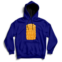 Corn Halloween Costume Funny Foodie Farmer Men Women Kids Hoodie - Wonder Print Shop