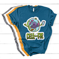 Cell Fie Funny Science Biology Teacher T Shirt - Wonder Print Shop