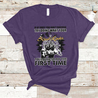 Doing What Your Leader Told You To Do First Time Scouting Camping Compass T-Shirt - Wonder Print Shop