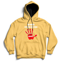 No More Stolen Sisters Native American Stop Mmiw Red Hand Hoodie - Wonder Print Shop