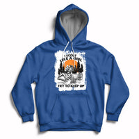 Scout Girl Life I Scout Like A Girl Try To Keep Up Hiking Camping Scouting Lovers Hoodie - Wonder Print Shop