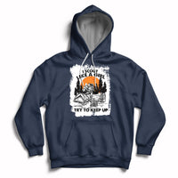 Scout Girl Life I Scout Like A Girl Try To Keep Up Hiking Camping Scouting Lovers Hoodie - Wonder Print Shop