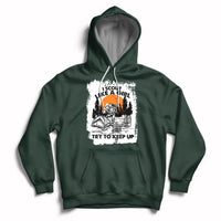 Scout Girl Life I Scout Like A Girl Try To Keep Up Hiking Camping Scouting Lovers Hoodie - Wonder Print Shop