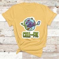 Cell Fie Funny Science Biology Teacher T Shirt - Wonder Print Shop