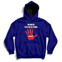 No More Stolen Sisters Native American Stop Mmiw Red Hand Hoodie - Wonder Print Shop