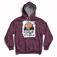 Scout Girl Life I Scout Like A Girl Try To Keep Up Hiking Camping Scouting Lovers Hoodie - Wonder Print Shop