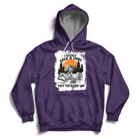 Scout Girl Life I Scout Like A Girl Try To Keep Up Hiking Camping Scouting Lovers Hoodie - Wonder Print Shop