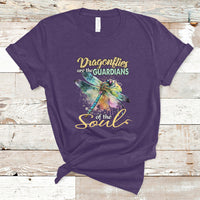 Dragonflies Are The Guardians Of The Soul Embrace Change T Shirt - Wonder Print Shop