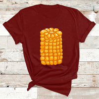 Corn Halloween Costume Funny Foodie Farmer Men Women Kids T Shirt - Wonder Print Shop