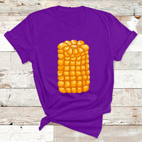Corn Halloween Costume Funny Foodie Farmer Men Women Kids T Shirt - Wonder Print Shop