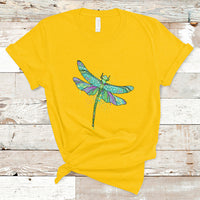 Beautiful Dragonfly Insect Lover Spiritual Inspirational T-Shirt - Wonder Print Shop