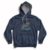 Live Life Like A Dragonfly Always Moving Forward Grace Power Motivational Hoodie - Wonder Print Shop