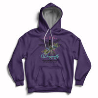 Live Life Like A Dragonfly Always Moving Forward Grace Power Motivational Hoodie - Wonder Print Shop