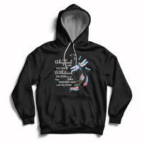 Colorful Dragonflies They Whispered You Cannot Withstand The Storm Hoodie - Wonder Print Shop