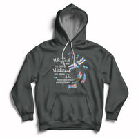 Colorful Dragonflies They Whispered You Cannot Withstand The Storm Hoodie - Wonder Print Shop