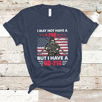 I May Not Have A PhD But Have A DD-214 For Veterans US Eagle T-Shirt - Wonder Print Shop