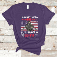 I May Not Have A PhD But Have A DD-214 For Veterans US Eagle T-Shirt - Wonder Print Shop