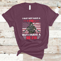 I May Not Have A PhD But Have A DD-214 For Veterans US Eagle T-Shirt - Wonder Print Shop