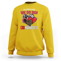 In February We Go Red Heart Disease Awareness Hope Love Cure Sweatshirt - Wonder Print Shop