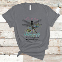 Live Life Like A Dragonfly Always Moving Forward Grace Power Motivational T Shirt - Wonder Print Shop
