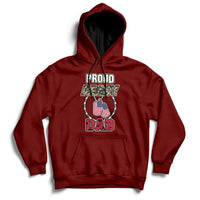 Proud Army Family Shirts Cool USA Navy Dad Mom Hoodie - Wonder Print Shop