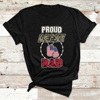 Proud Army Family Shirts Cool USA Navy Dad Mom T Shirt - Wonder Print Shop