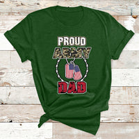 Proud Army Family Shirts Cool USA Navy Dad Mom T Shirt - Wonder Print Shop