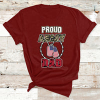 Proud Army Family Shirts Cool USA Navy Dad Mom T Shirt - Wonder Print Shop