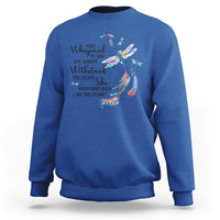 Dragonflies They Whispered You Cannot Withstand The Storm Sweatshirt - Wonder Print Shop