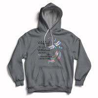 Dragonflies They Whispered You Cannot Withstand The Storm Hoodie - Wonder Print Shop