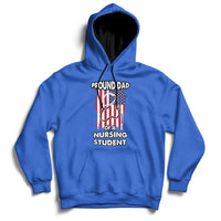 Proud Dad Of A Nursing Student Daughter Nurses Dad Hoodie - Wonder Print Shop