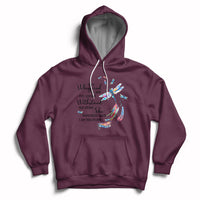 Dragonflies They Whispered You Cannot Withstand The Storm Hoodie - Wonder Print Shop