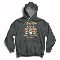 All Gave Some Some Gave All Veterans Memorials Day US Flag Hoodie - Wonder Print Shop