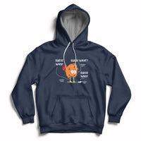 Funny Animal Farm Shirt Guess What Chicken Butt Hoodie - Wonder Print Shop