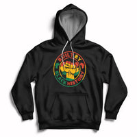Built By Black History For Black History Month Afro Melanin Hoodie - Wonder Print Shop