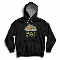 Scout Camping Life Hiking Camping Outdoors Troop Leader Hoodie - Wonder Print Shop