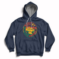 Built By Black History For Black History Month Afro Melanin Hoodie - Wonder Print Shop