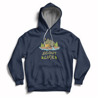 Scout Camping Life Hiking Camping Outdoors Troop Leader Hoodie - Wonder Print Shop