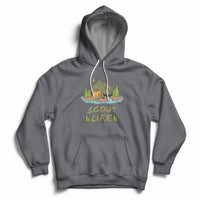 Scout Camping Life Hiking Camping Outdoors Troop Leader Hoodie - Wonder Print Shop