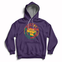 Built By Black History For Black History Month Afro Melanin Hoodie - Wonder Print Shop