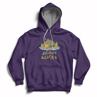 Scout Camping Life Hiking Camping Outdoors Troop Leader Hoodie - Wonder Print Shop
