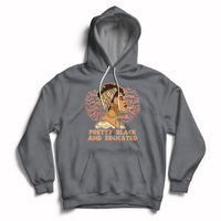 Pretty Black And Educated Black Month History African Pride Hoodie - Wonder Print Shop