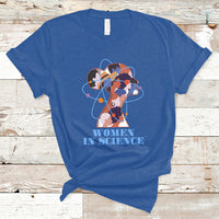Women Belong In Science Girls Empowerment Women's Day T-Shirt - Wonder Print Shop