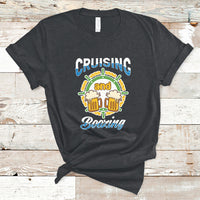 St Patrick's Day Cruise Cruising And Boozing Drinking Squad T-Shirt - Wonder Print Shop