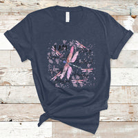 I Am Strong Beautiful Grateful Happy Worthy Inspirational Dragonflies T Shirt - Wonder Print Shop